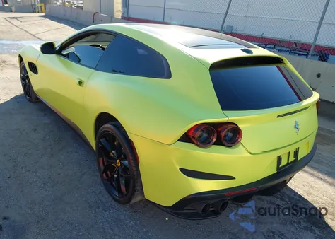 2019 Ferrari Gtc4Lusso V12 from USA, damaged, VIN ZFF82WNAXK0240906